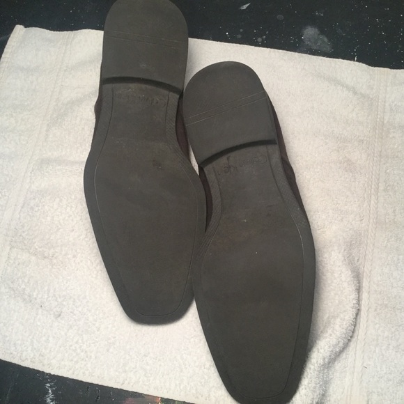 Calvin Klein Brown Suede Boots - Picture 6 of 6